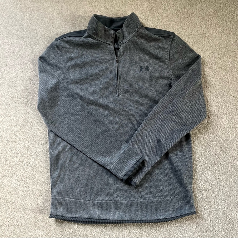 Under Armour Men’s Gray Quarter Zip NWT